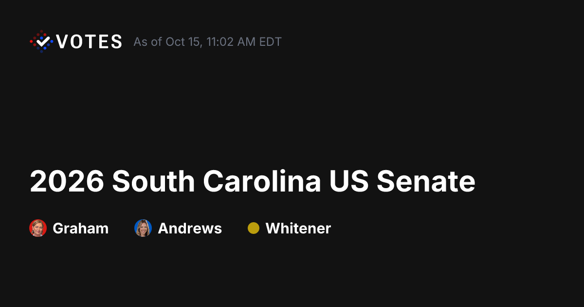 2026 South Carolina US Senate General Election Results | DDHQ