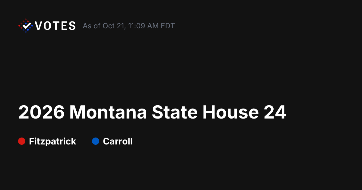 2026 Montana State House 24 General Election Results | DDHQ
