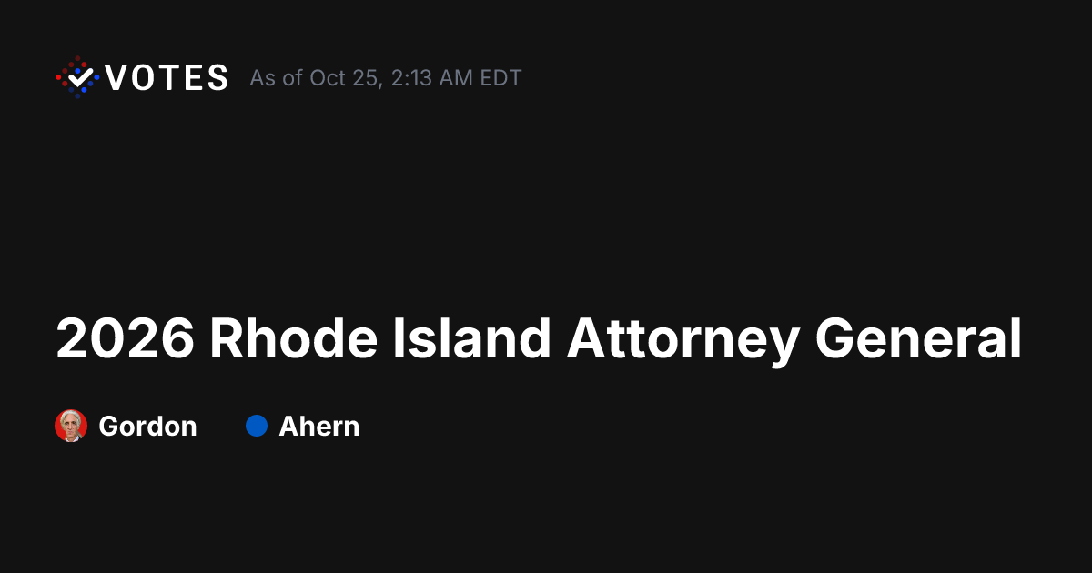 2026 Rhode Island Attorney General General Election Results | DDHQ